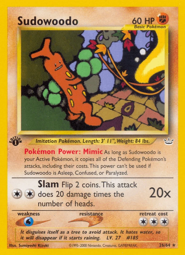 Sudowoodo #26