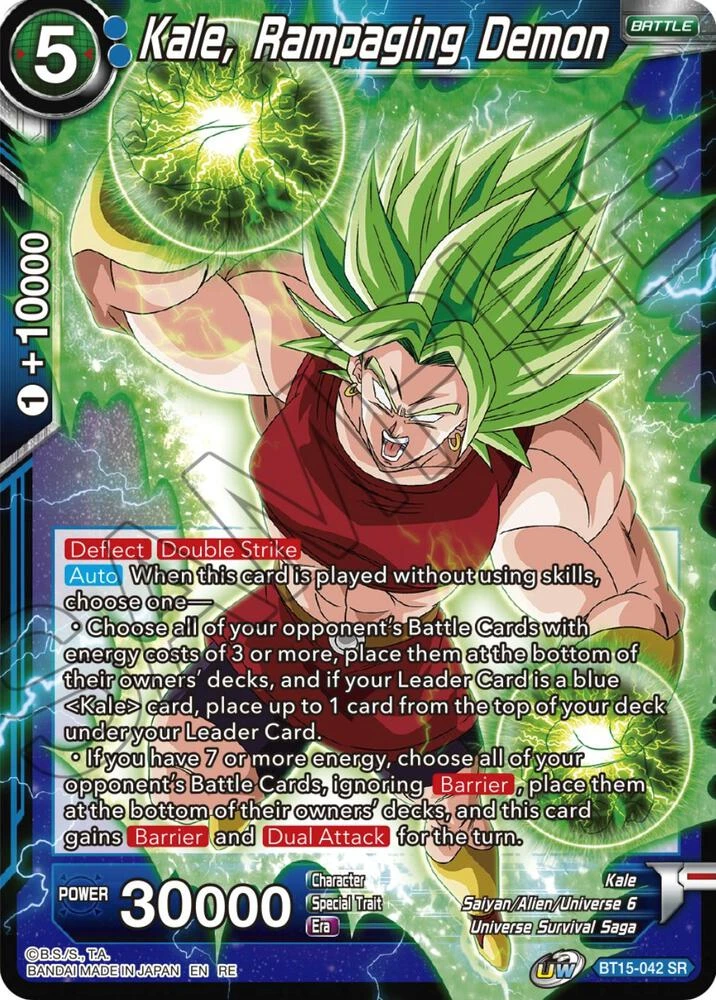 Kale, Rampaging Demon [Reprint] #BT15-042