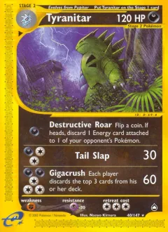 Tyranitar Reverse Holo