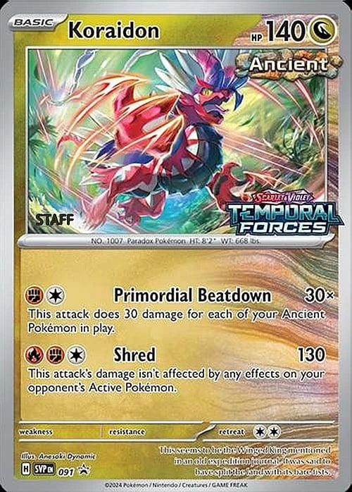 Koraidon Staff #91