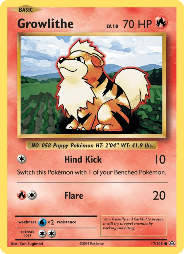Growlithe #17