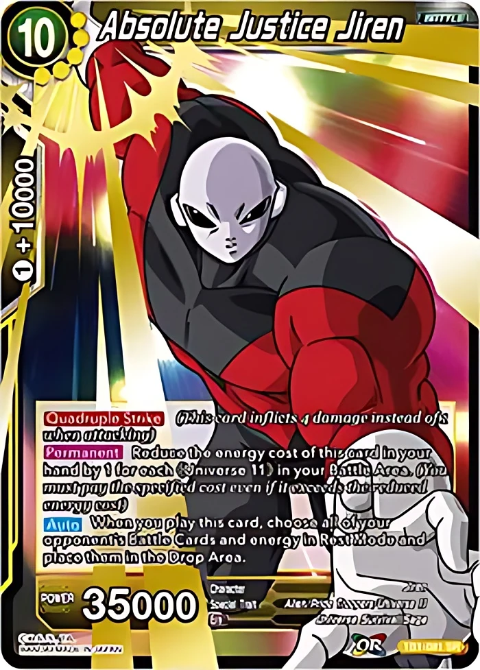 Absolute Justice Jiren [Tournament Promo] #TB1-081