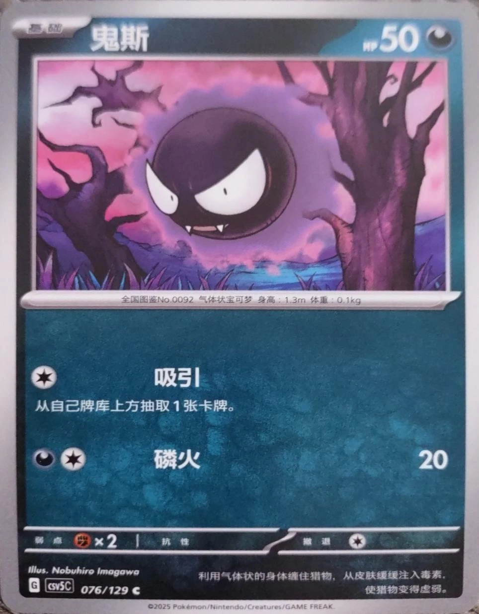 Gastly Poke Ball #76