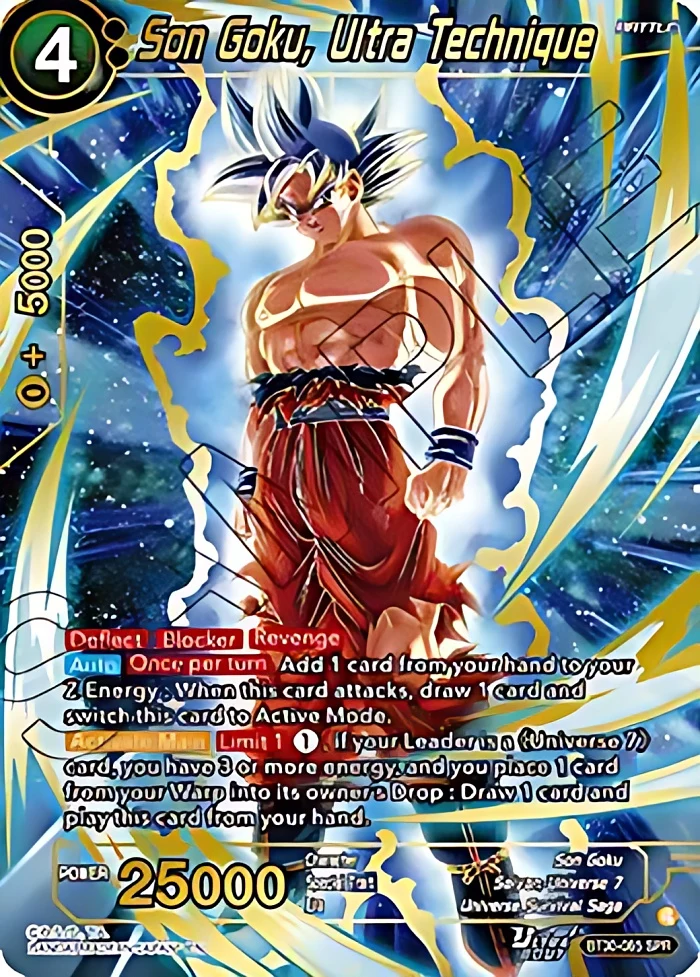 Son Goku, Ultra Technique [SPR] #BT30-085