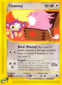 Chansey Reverse Holo