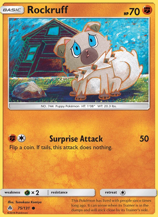Rockruff #75