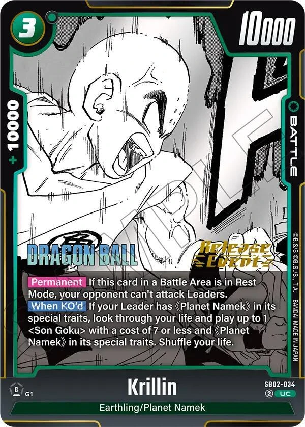 Krillin [Release Event] #SB02-034