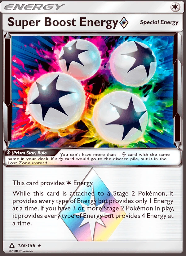 Super Boost Energy Prism Star #136