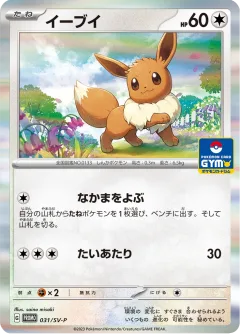Eevee Gym Stamped