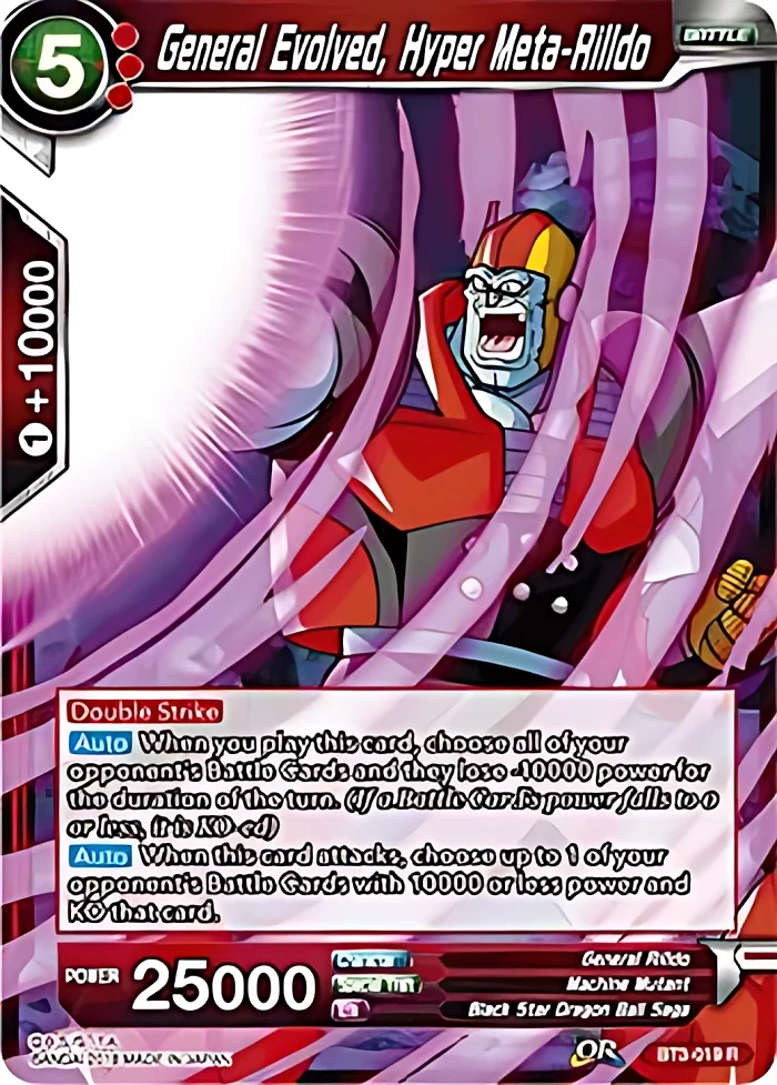 General Evolved, Hyper Meta-Rilldo #BT3-019