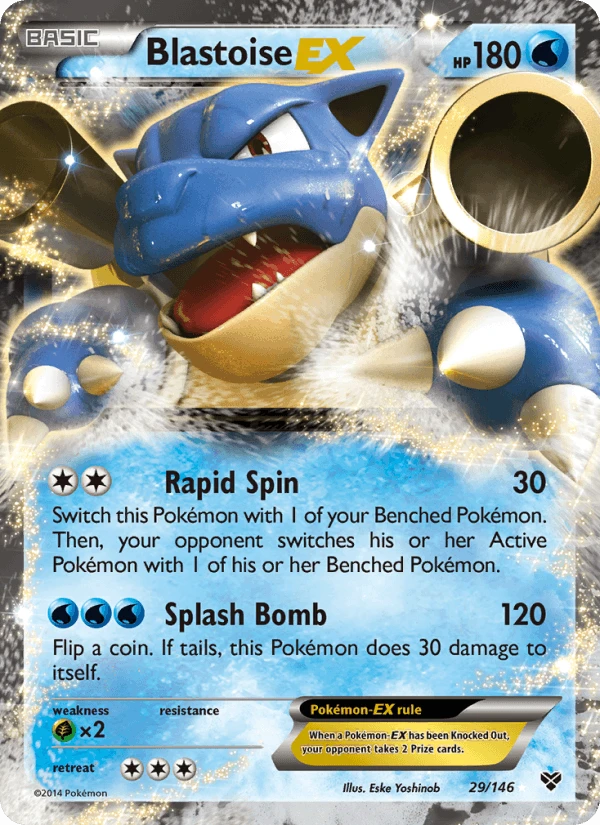 Blastoise Ex #29