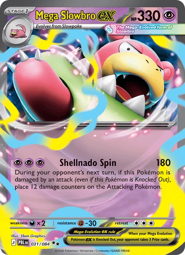 Mega Slowbro Ex #31