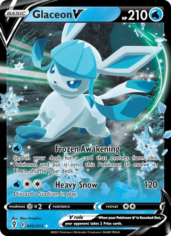 Glaceon V #40