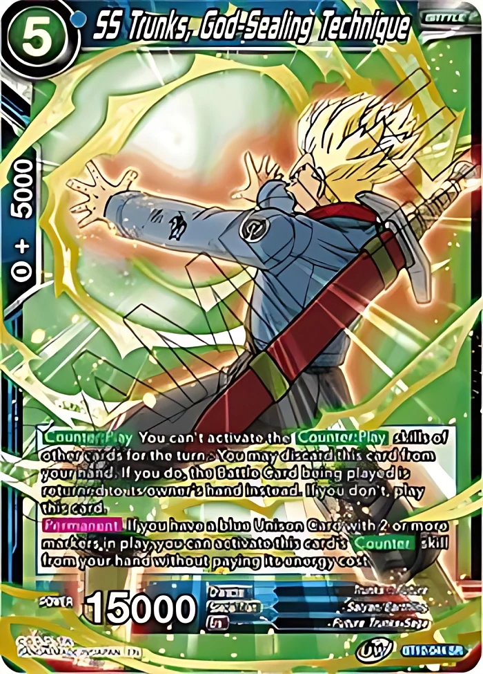 SS Trunks, God-Sealing Technique #BT10-044