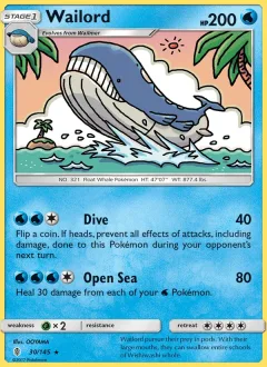 Wailord Reverse Holo