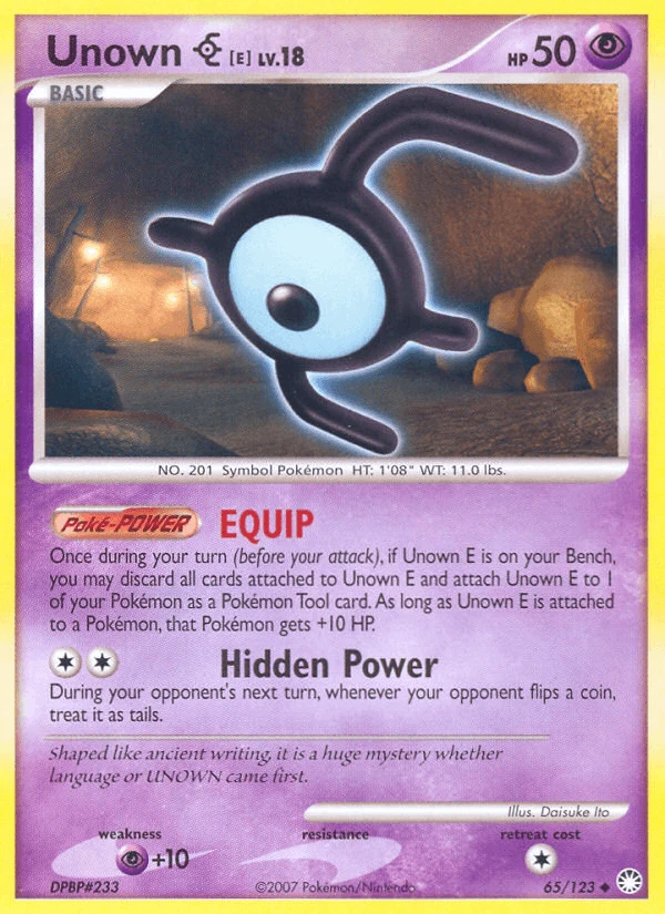 Unown E #65