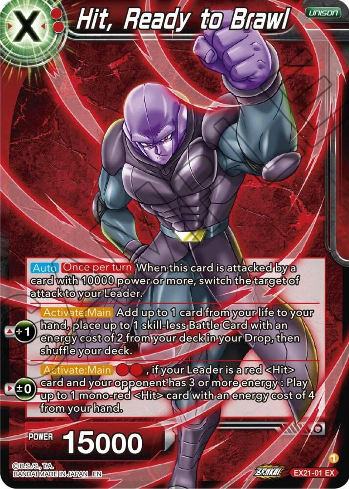 Hit, Ready to Brawl #EX21-01