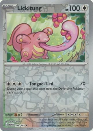 Lickitung Reverse #108