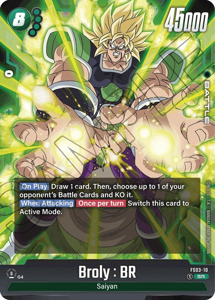 Broly : BR [Starter Deck 3: Broly] #FS03-10