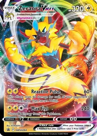 Zeraora VMAX #SWSH264