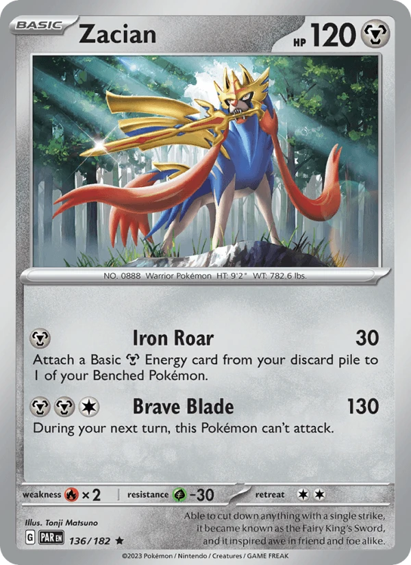 Zacian Holo #136