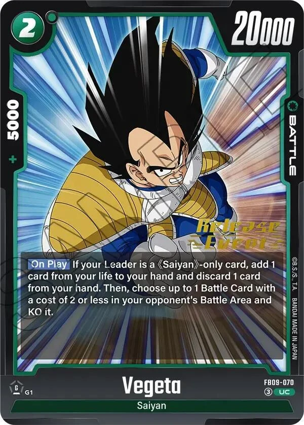 Vegeta [Release Event] #FB09-070