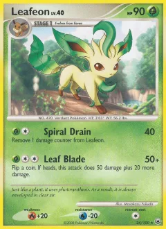 Leafeon Reverse Holo