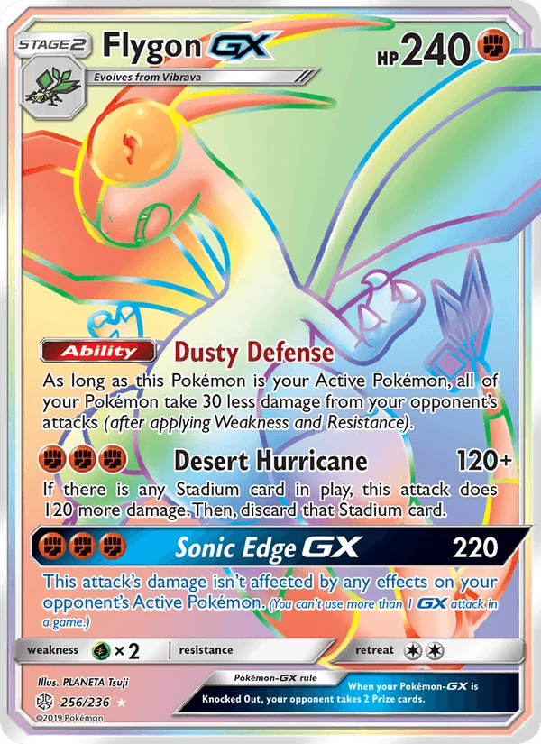 Flygon Gx #256