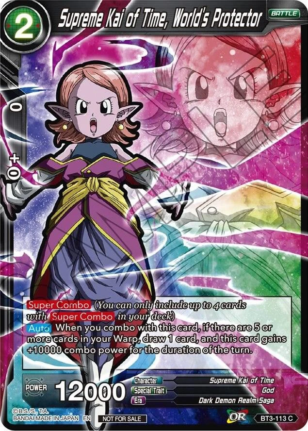 Supreme Kai of Time, World's Protector [Event Pack 05] #BT3-113