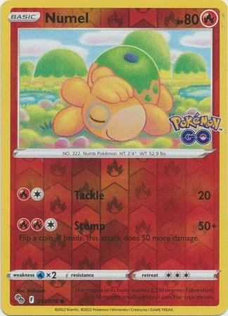 Numel Reverse Holo #13