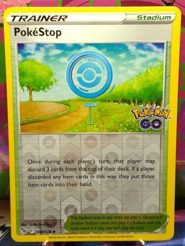 Pokestop Reverse Holo #68
