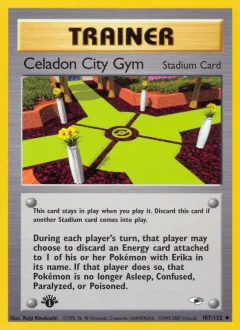 Celadon City Gym 1st Edition