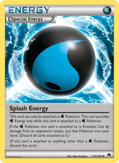 Splash Energy Reverse Holo