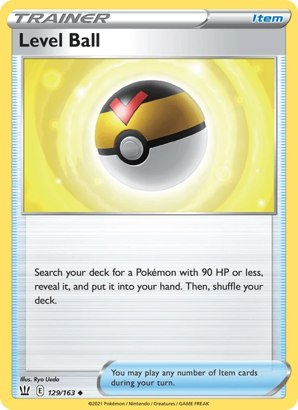Level Ball Reverse Holo #129