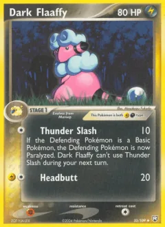 Dark Flaaffy Reverse Holo