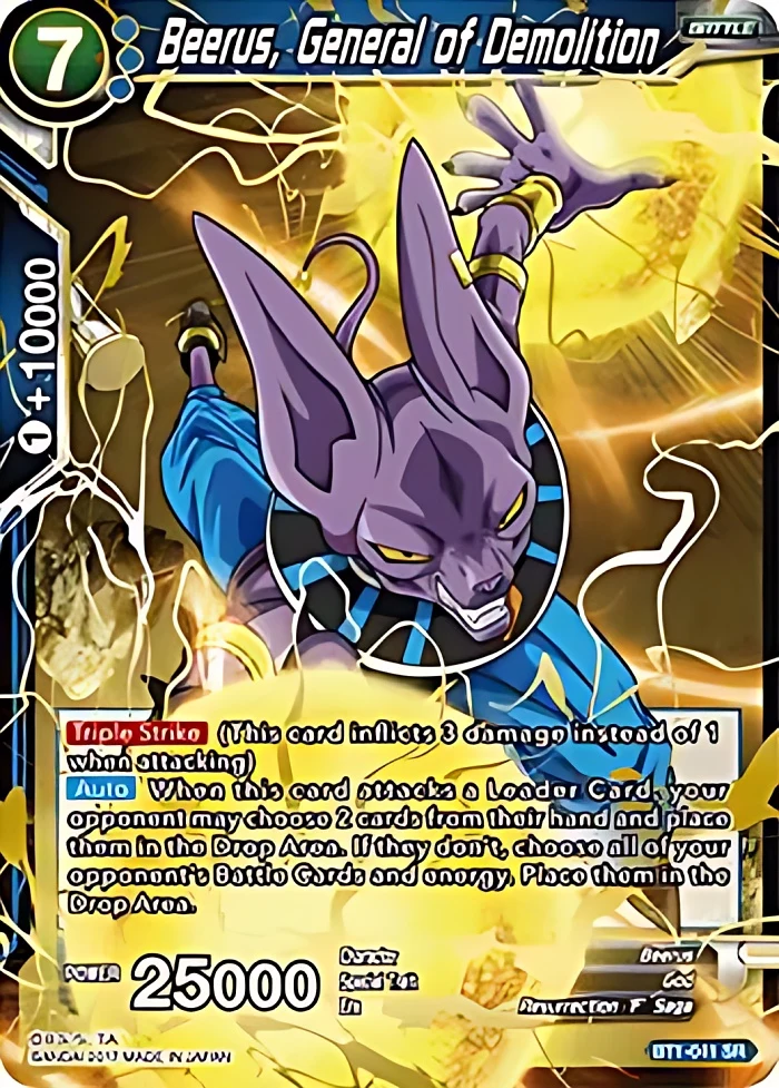 Beerus, General of Demolition #BT1-041