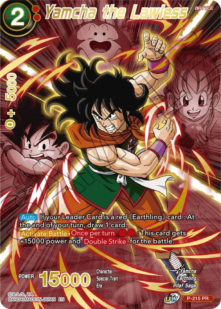 Yamcha the Lawless [Alternate Art] #P-215