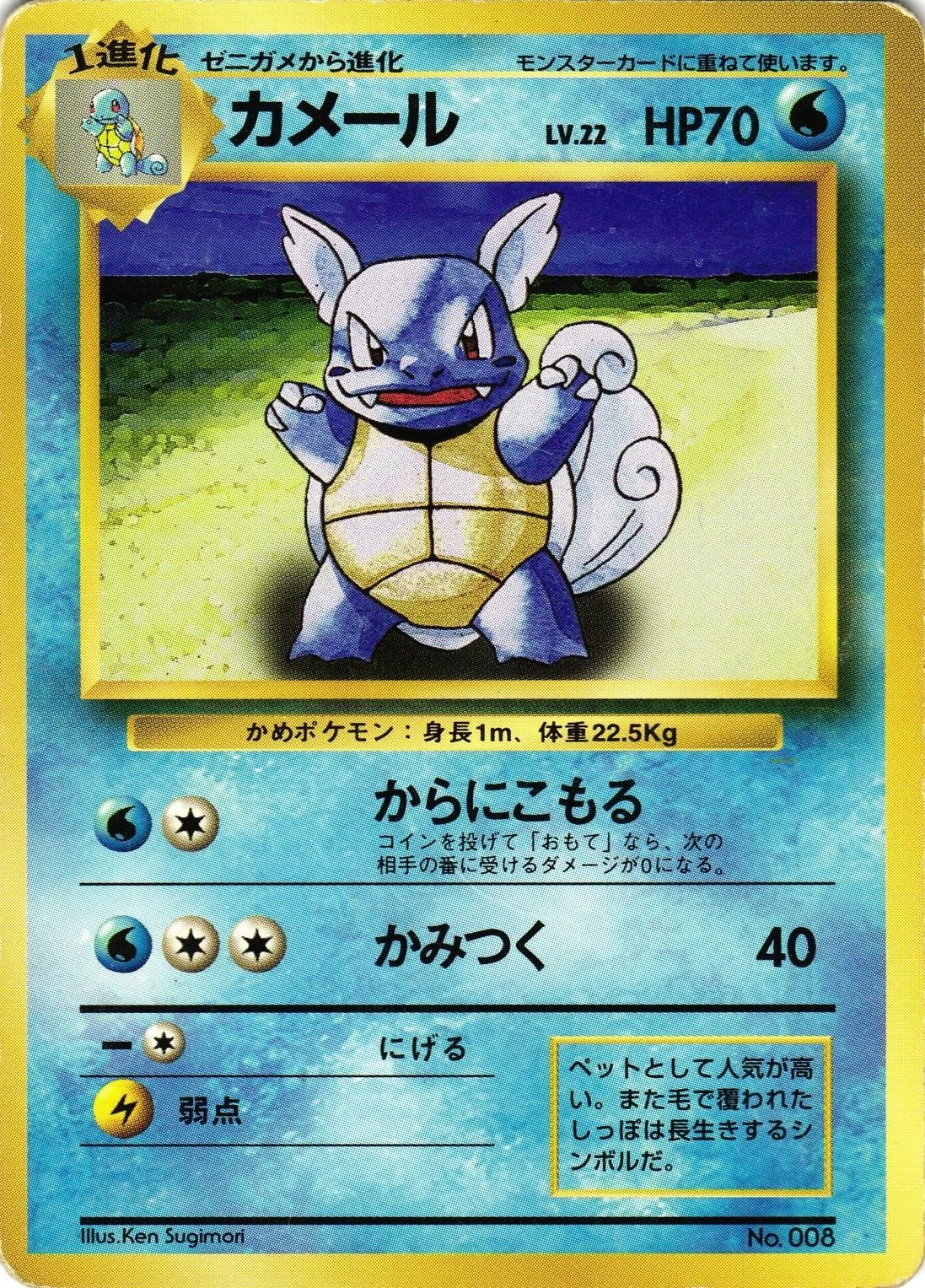 Wartortle No Rarity #8