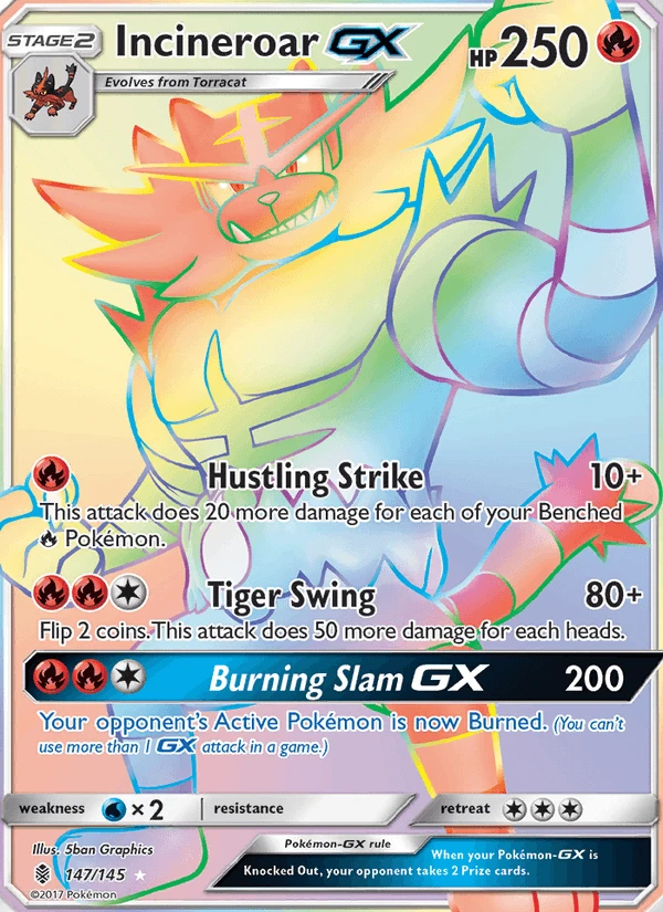 Incineroar Gx #147