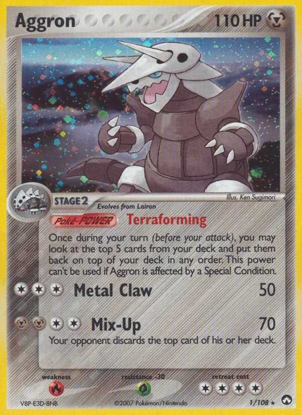 Aggron Holo #1