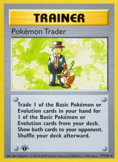 Pokemon Trader Shadowless