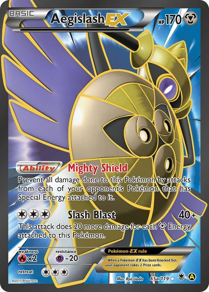 Aegislash Ex 65a