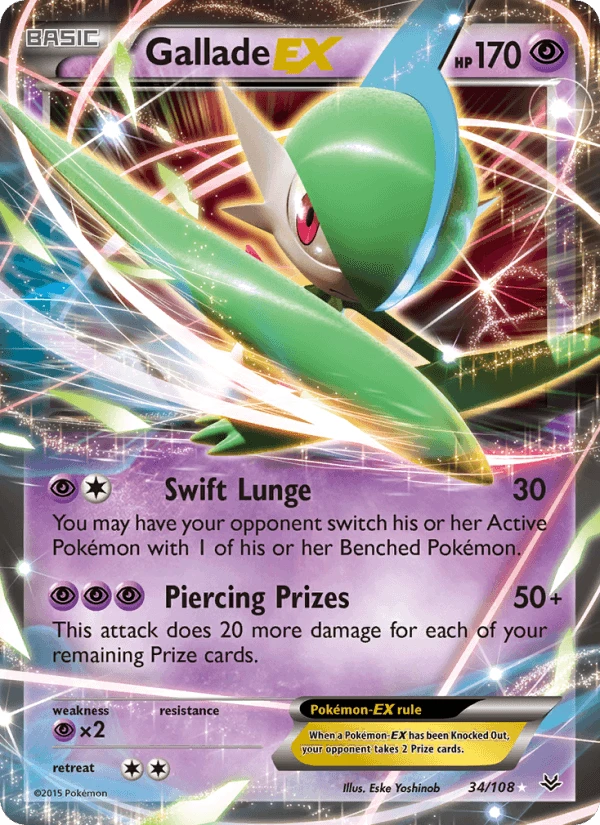 Gallade Ex #34