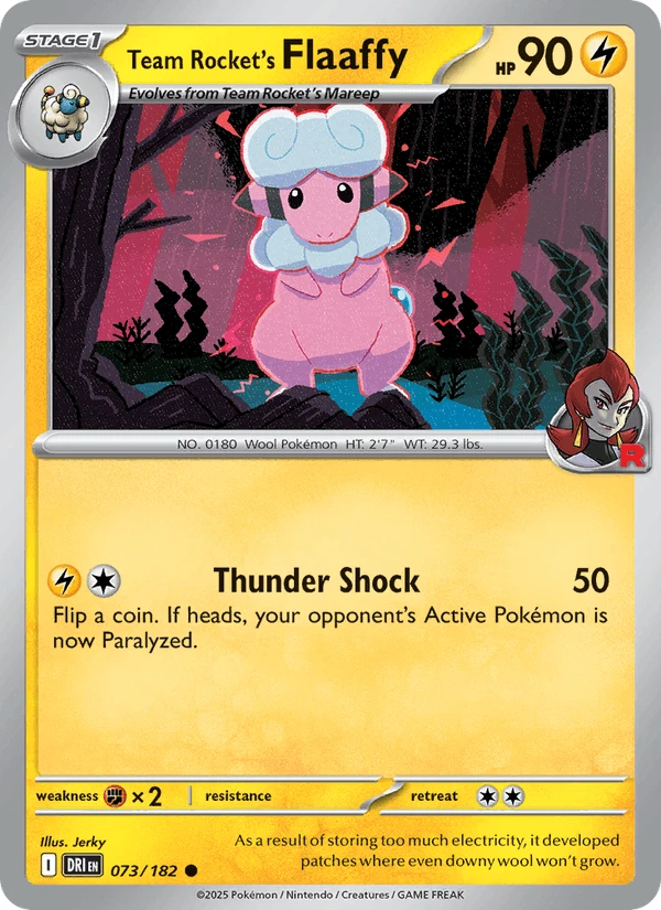 Team Rocket's Flaaffy #73