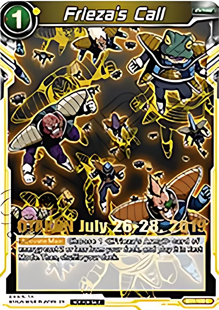 Frieza's Call [OTAKON 2019] #BT1-109_PR