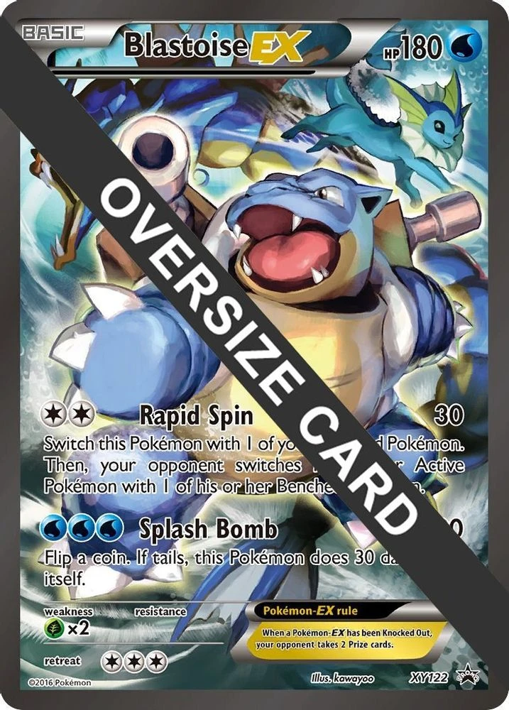 Blastoise EX Jumbo #XY122