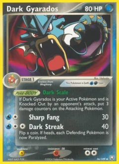 Dark Gyarados Reverse Holo