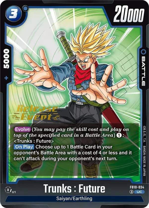 Trunks : Future [Release Event] #FB10-034