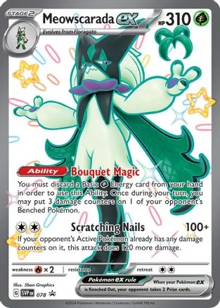 Meowscarada ex #78