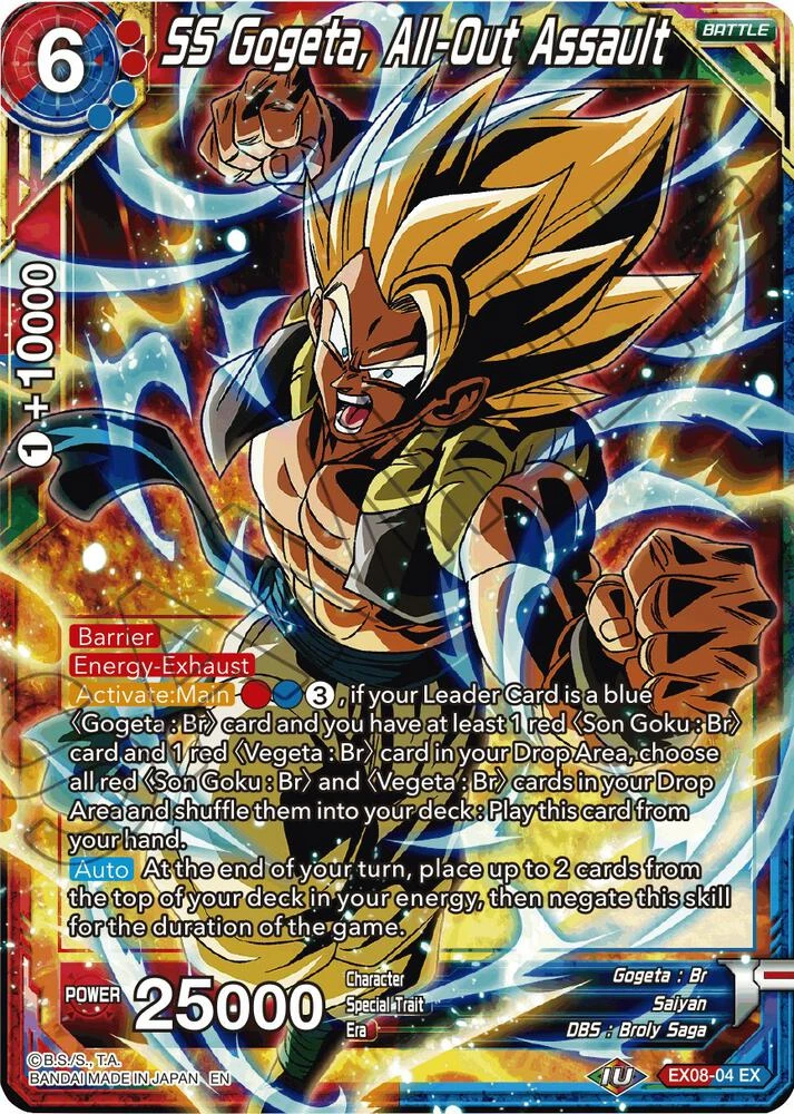SS Gogeta, All-Out Assault #EX08-04